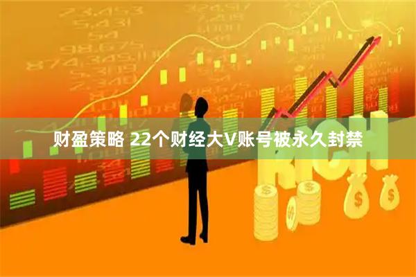 财盈策略 22个财经大V账号被永久封禁