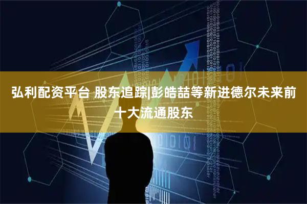弘利配资平台 股东追踪|彭皓喆等新进德尔未来前十大流通股东